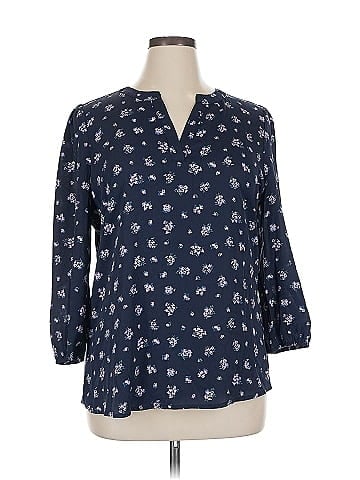 Market and Spruce 3/4 Sleeve Blouse (view 1)