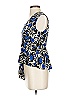 Jason Wu 100% Silk Blue Sleeveless Silk Top Size 2 - photo 5