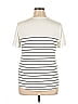 Pink Clover Ivory Short Sleeve T-Shirt Size XL - photo 2