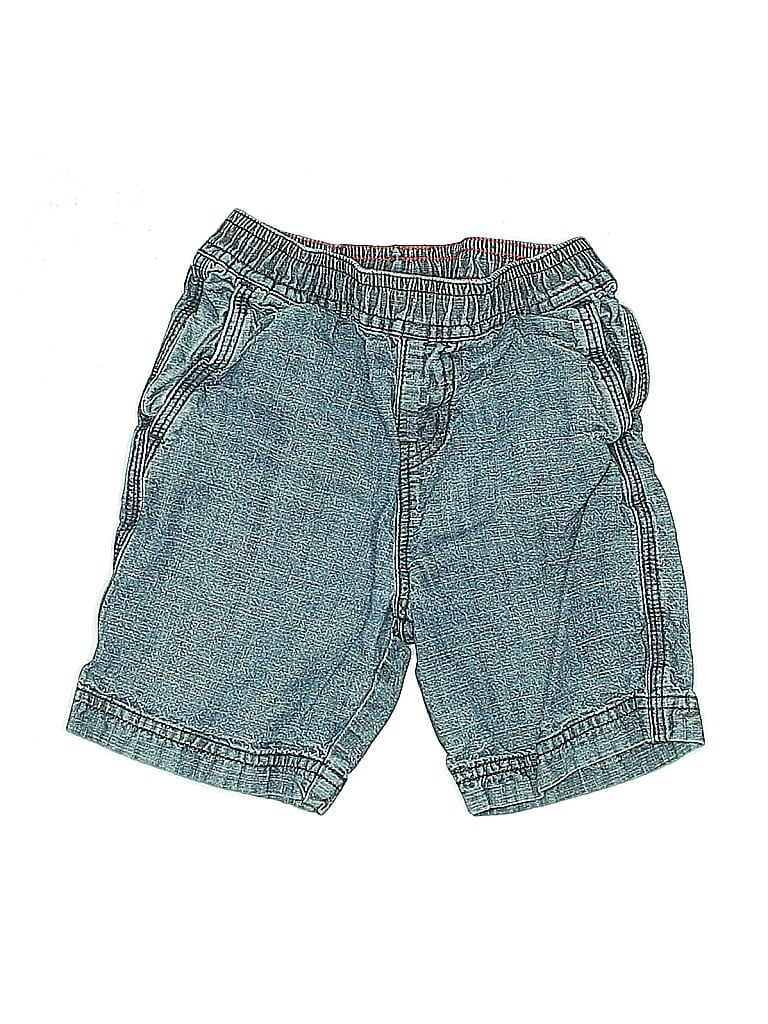 Click to view more detailed imagery on our partner's website Pre-owned Tea Kids' Denim Shorts In Blue
