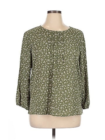 Monday Fun 3/4 Sleeve Blouse (view 1)