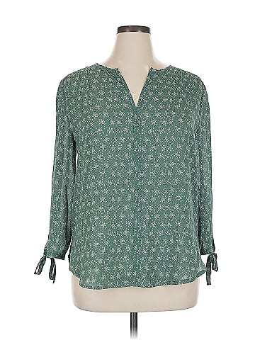 Monday Fun 3/4 Sleeve Blouse (view 1)