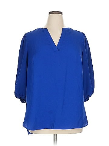 Anne Klein 3/4 Sleeve Blouse (view 1)