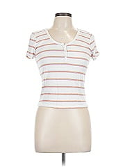 Pink Rose Short Sleeve Top