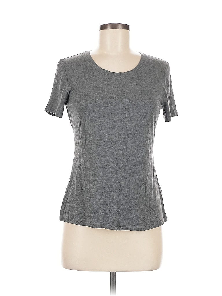 Pre-owned Assorted Brands Short Sleeve T-shirt In Gray