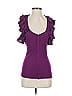 Robert Rodriguez 100% Rayon Purple Bodysuit Size S - photo 1