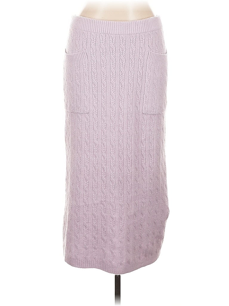 Future Collective Purple Casual Skirt Size L - photo 1