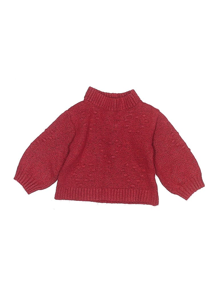 Baby Gap Red Turtleneck Sweater Size 6-12 mo - photo 1