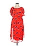 Lands' End Red Casual Dress Size 16 (petite) - photo 1