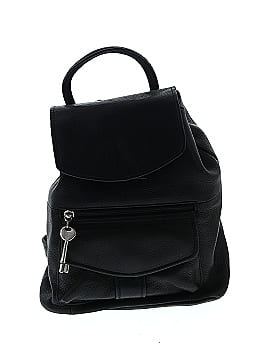 Fossil Leather Backpack