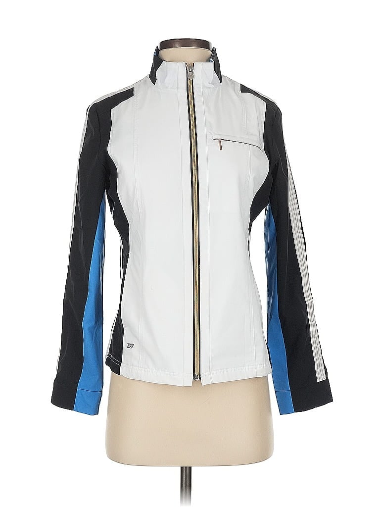 Tail 100% Polyester Color Block White Track Jacket Size XS - photo 1