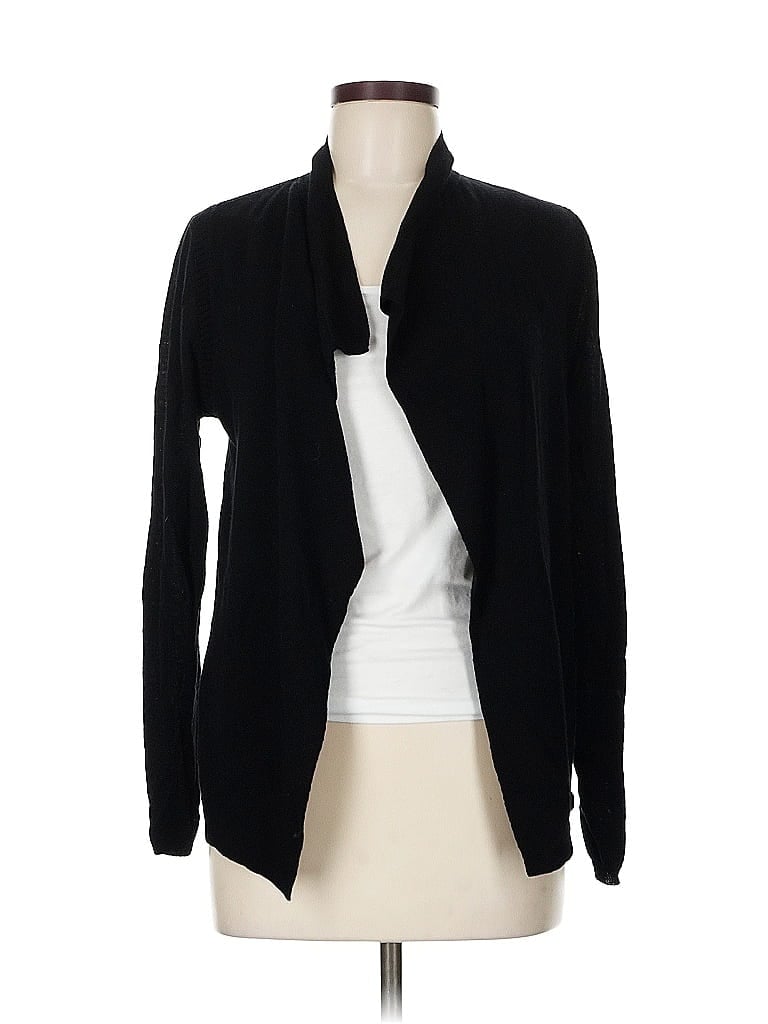 Pre-owned Jigsaw Cardigan Sweater In Black