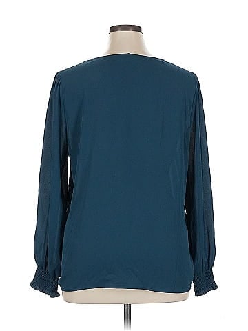 Worthington Long Sleeve Blouse (view 2)