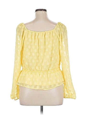 LC Lauren Conrad 3/4 Sleeve Blouse (view 2)
