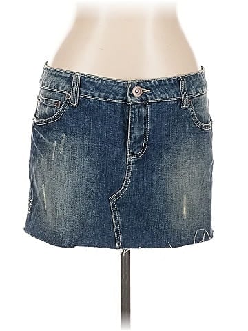 SO Wear It Declare It. Denim Skirt (view 1)