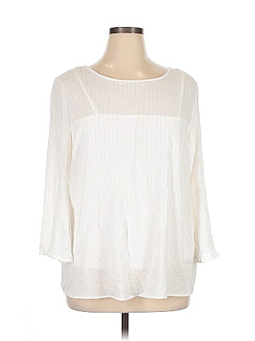 Roz & Ali 3/4 Sleeve Blouse (view 1)