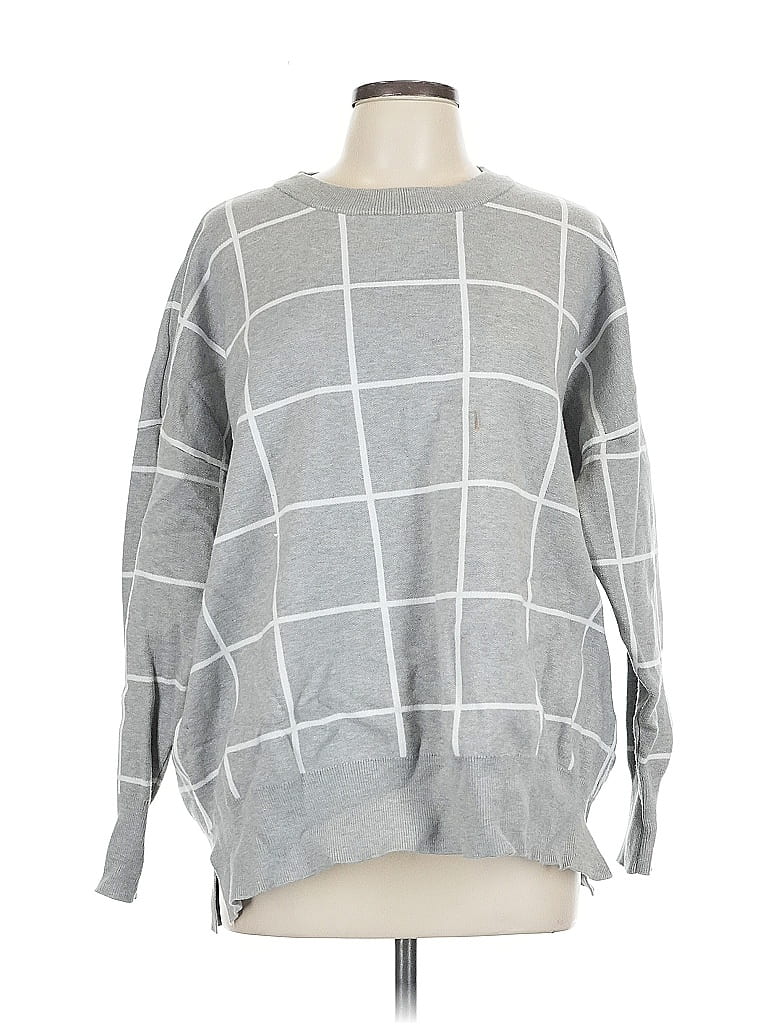 Pre-owned Unbranded Pullover Sweater In Gray