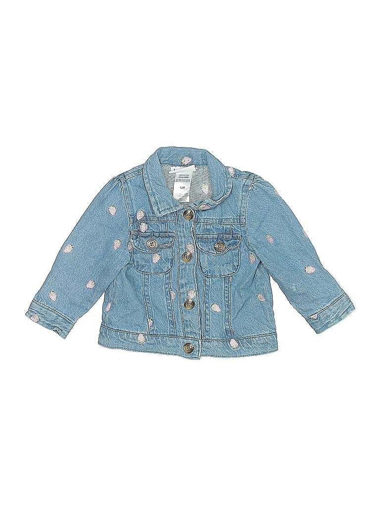 Click to view more detailed imagery on our partner's website Pre-owned Nicole Miller Babies' Denim Jacket In Blue