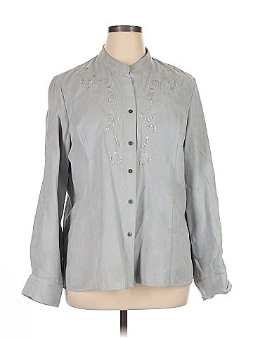Sag Harbor Long Sleeve Blouse (view 1)