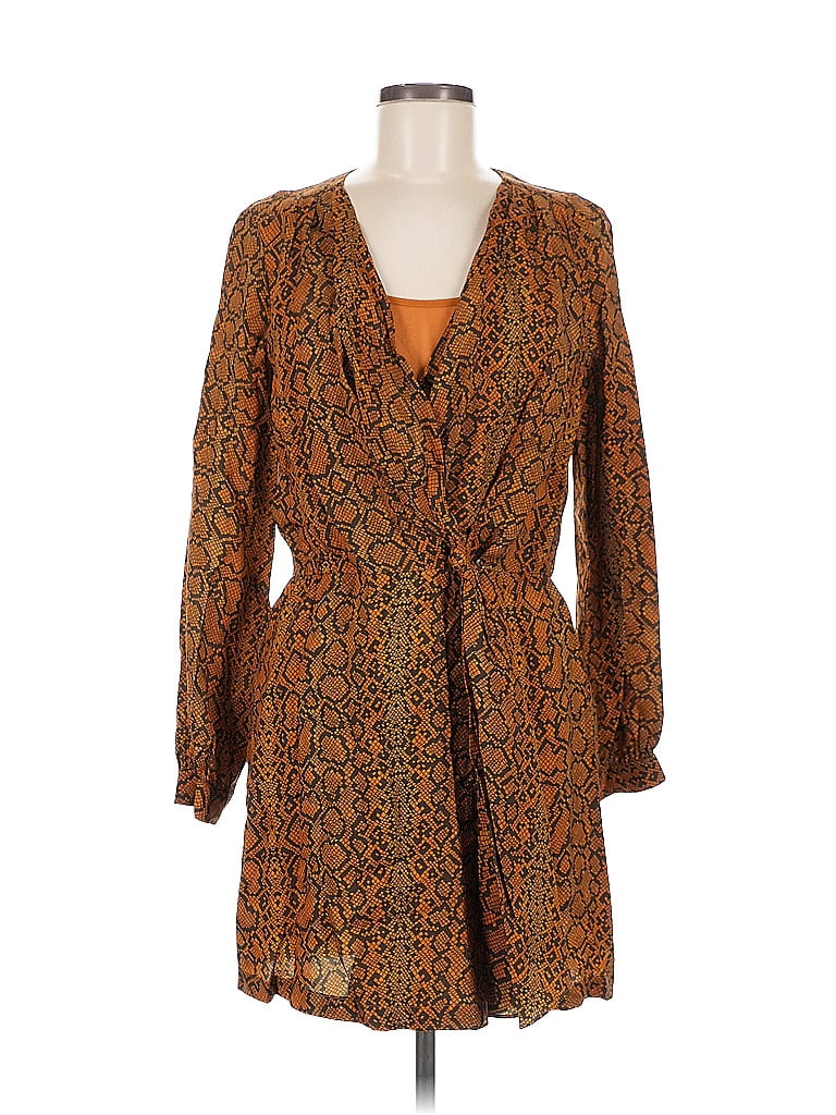 Click to view more detailed imagery on our partner's website Pre-owned French Connection Casual Dress In Brown