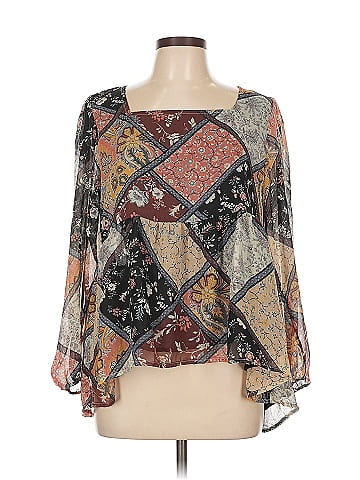 American Eagle Outfitters Long Sleeve Blouse (view 1)