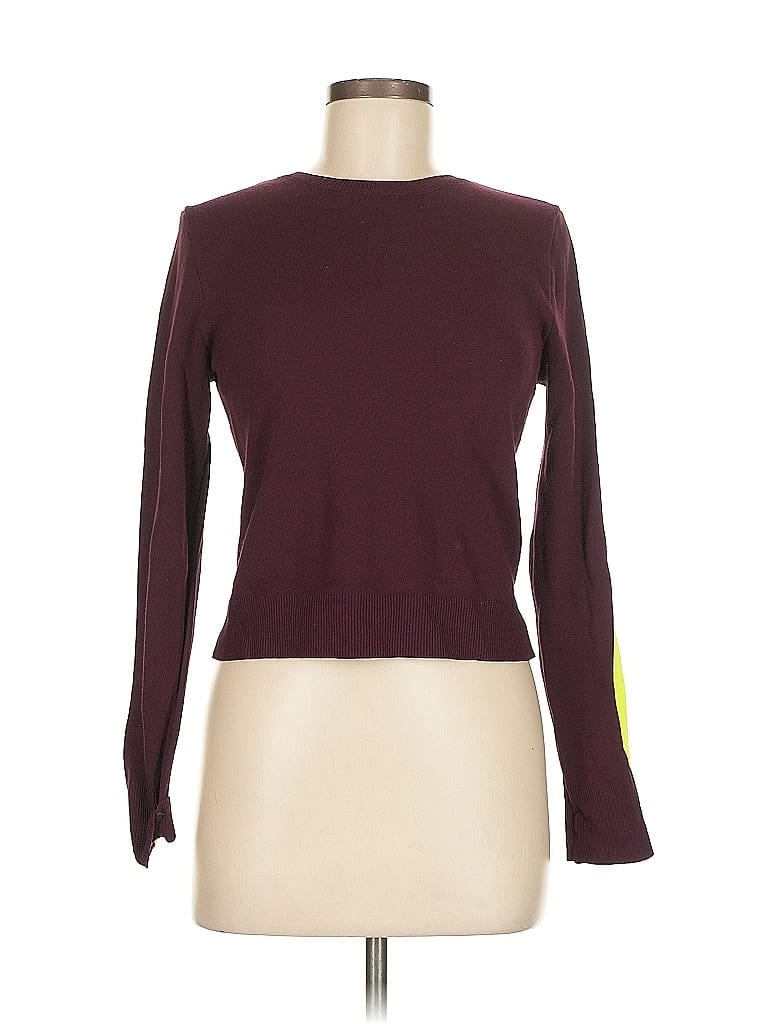 Click to view more detailed imagery on our partner's website Pre-owned Zara Pullover Sweater In Burgundy
