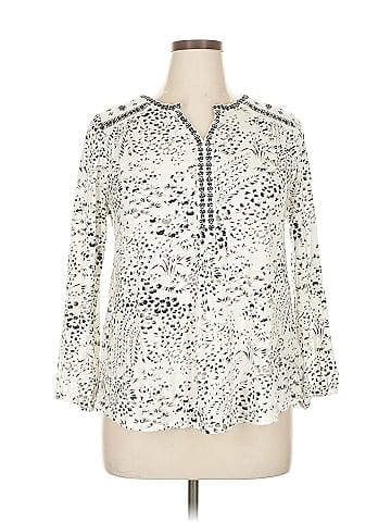 Lucky Brand 3/4 Sleeve Blouse (view 1)