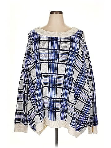 Woman Within Pullover Sweater (view 1)