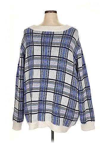 Woman Within Pullover Sweater (view 2)