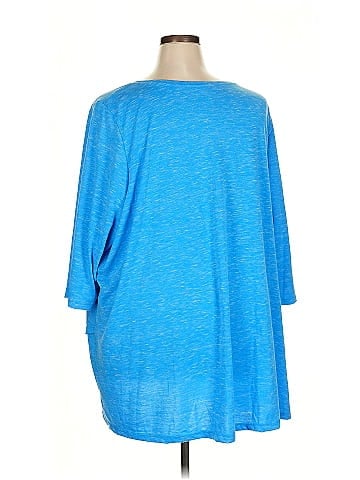 Woman Within 3/4 Sleeve T-Shirt (view 2)