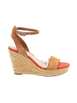 MICHAEL Michael Kors 100% Leather Gold Wedges Size 6 1/2