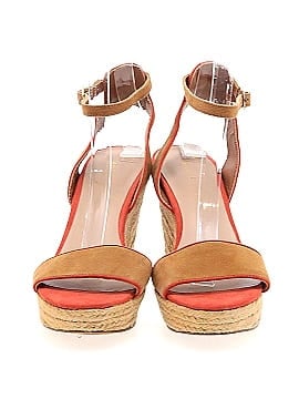 MICHAEL Michael Kors 100% Leather Gold Wedges Size 6 1/2