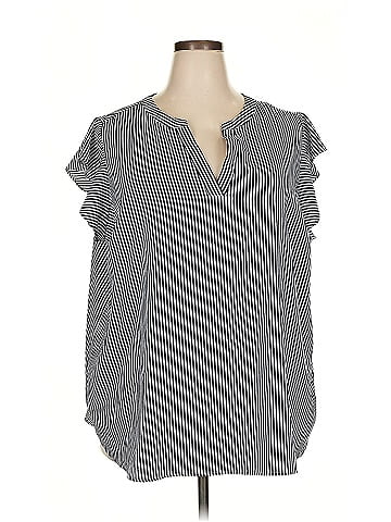 Adrianna Papell Short Sleeve Blouse (view 1)