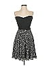 Express 100% Polyester Stars Black Cocktail Dress Size XS - photo 1