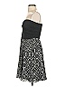 Express 100% Polyester Stars Black Cocktail Dress Size XS - photo 5