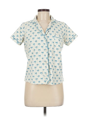 Faherty X Roller Rabbit Short Sleeve Blouse (view 1)