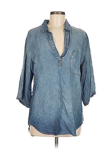 Cloth & Stone 3/4 Sleeve Button-Down Shirt (view 1)