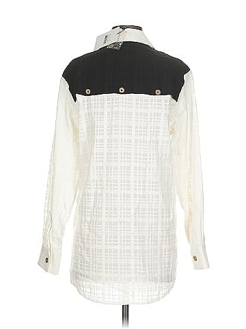 Saint + Sofia Long Sleeve Button-Down Shirt (view 2)