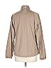 Adidas 100% Polyester Solid Tan Track Jacket Size L - photo 2