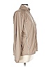 Adidas 100% Polyester Solid Tan Track Jacket Size L - photo 3