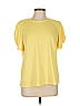 Liz Claiborne Yellow Short Sleeve T-Shirt Size L - photo 1
