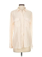 Rails Long Sleeve Silk Top