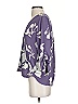 West Kei 100% Polyester Purple 3/4 Sleeve Blouse Size S - photo 5