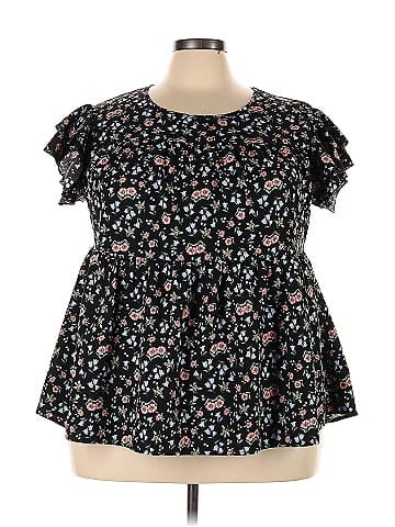Unbranded Short Sleeve Blouse (view 1)