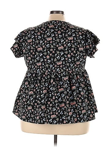 Unbranded Short Sleeve Blouse (view 2)