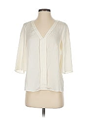 J.Crew 365 3/4 Sleeve Silk Top