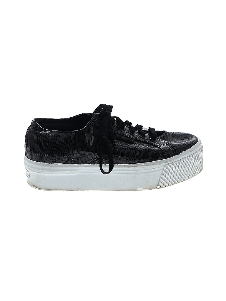 Pre-owned Superga Sneakers In Black