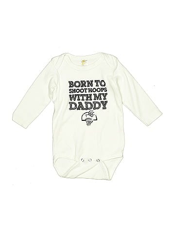 Laughing Giraffe Long Sleeve Onesie (view 1)