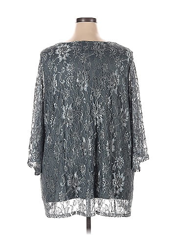Catherines 3/4 Sleeve Blouse (view 2)