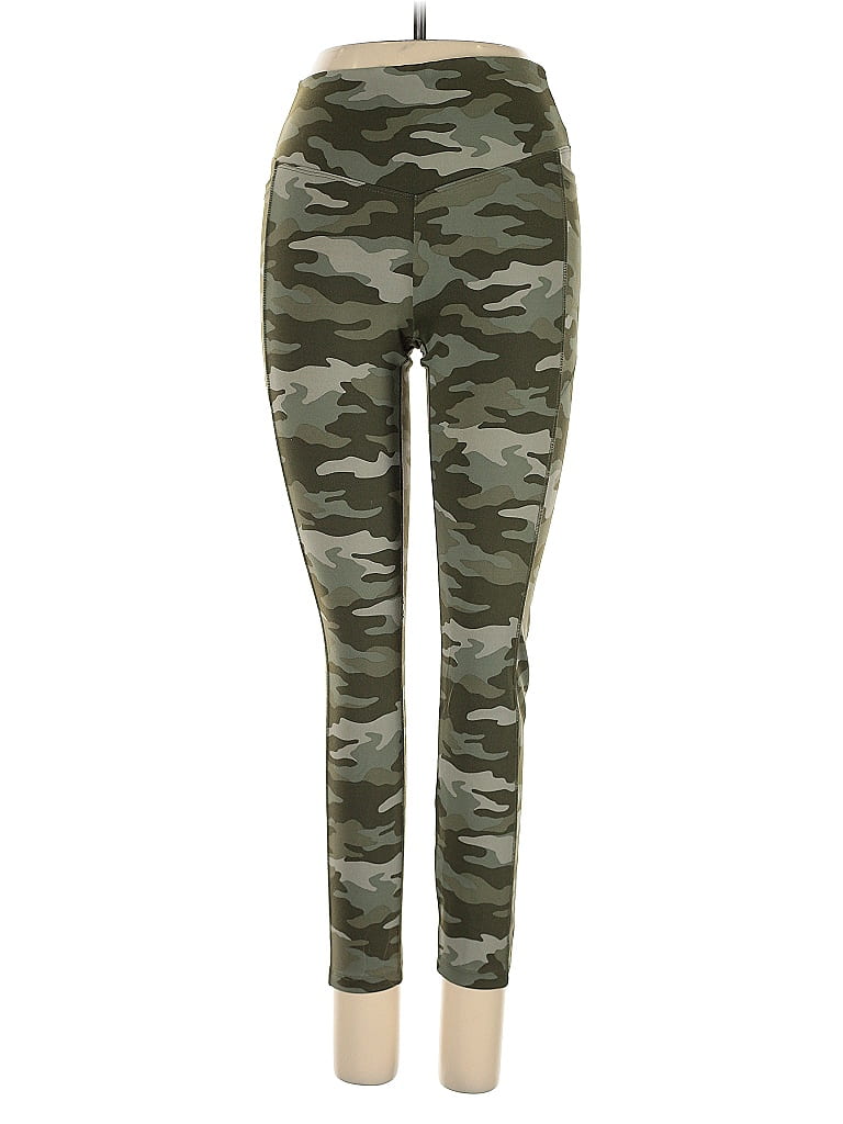 Pre-owned Victoria's Secret Pink Active Pants In Green